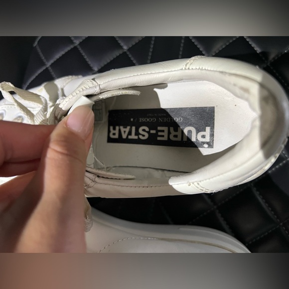Golden Goose Pure White Sneakers - Picture 6 of 6